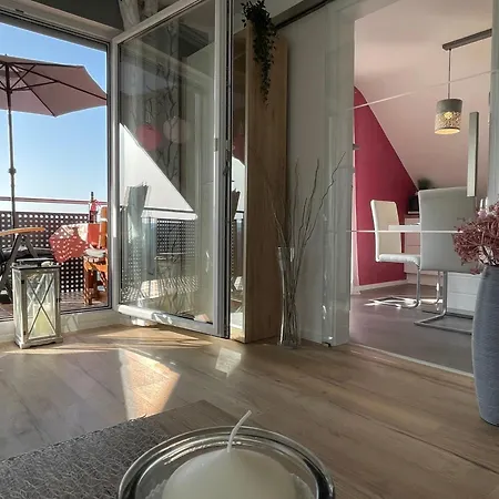 Daire Komfortable 100qm Mit Loggia In Im Frankenwald-fichtelgebirge Schauenstein